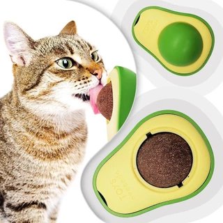 Catnip Abacate De Brinquedo Interativo Para Gatos Erva Gato Natural Avocado Lambe Lambe Tranquilizante Humor Brincar