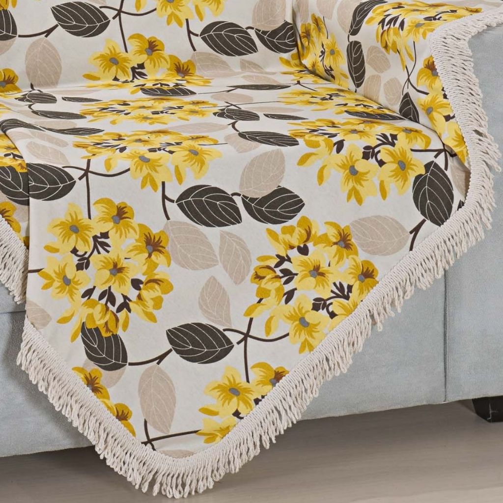Manta Xale Jacquard para sofá Super Proteção 2,90 * 1,50m
