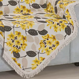 Manta Xale Jacquard para sofá Super Proteção 2,90 * 1,50m