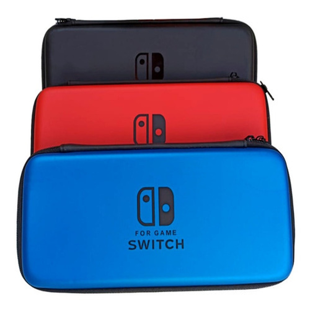 Case Bag Capa Rígida Bolsa Estojo Viagem Compatível Console Nintendo Switch Fechamento Zíper