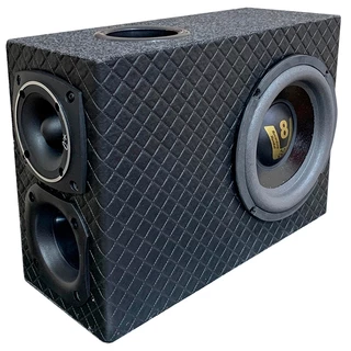 Caixa Slim 8 Polegadas Oestesom Subwoofer Driver Corneta Tweeter 400w