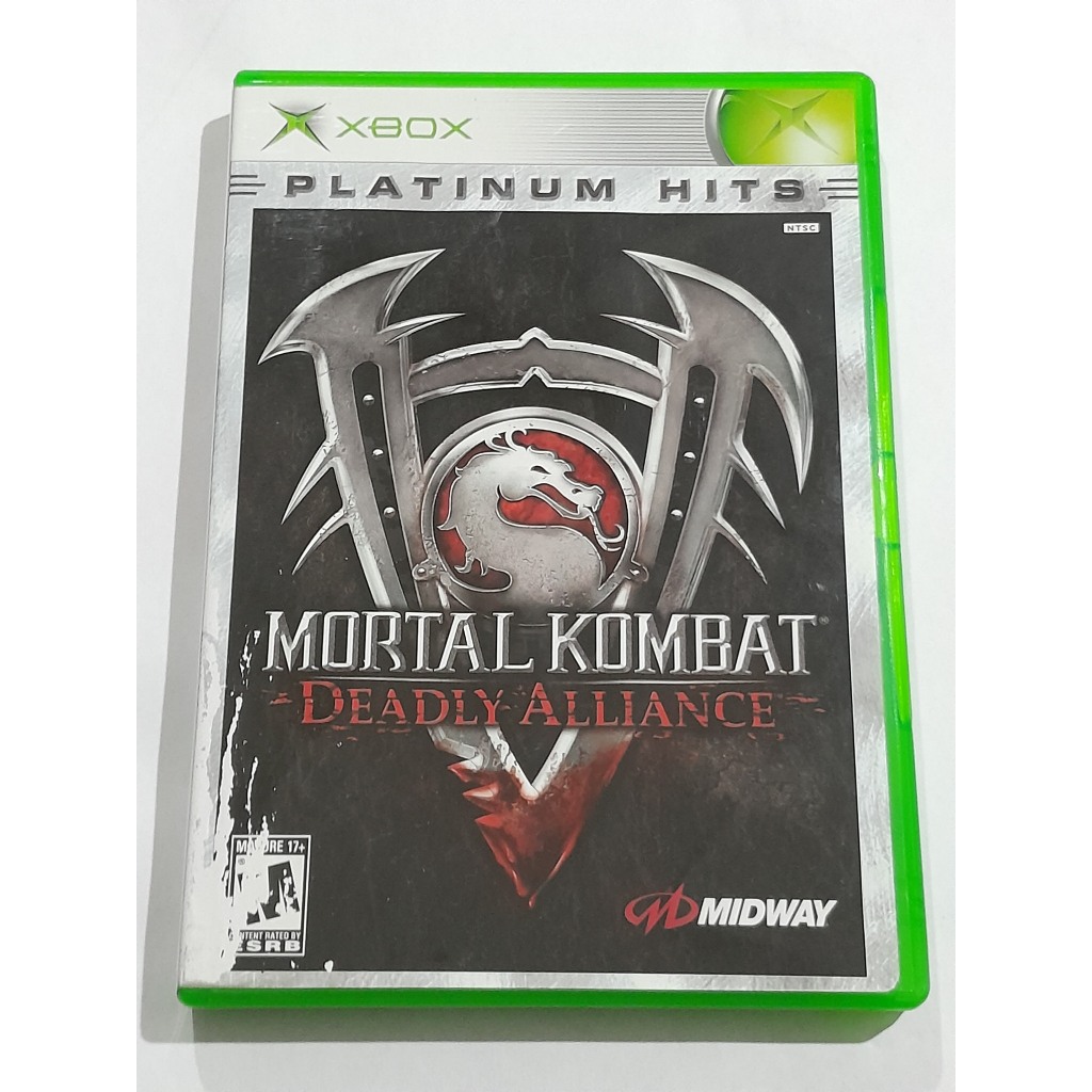 Mortal Kombat Deadly Alliance p/ Xbox Clássico Original