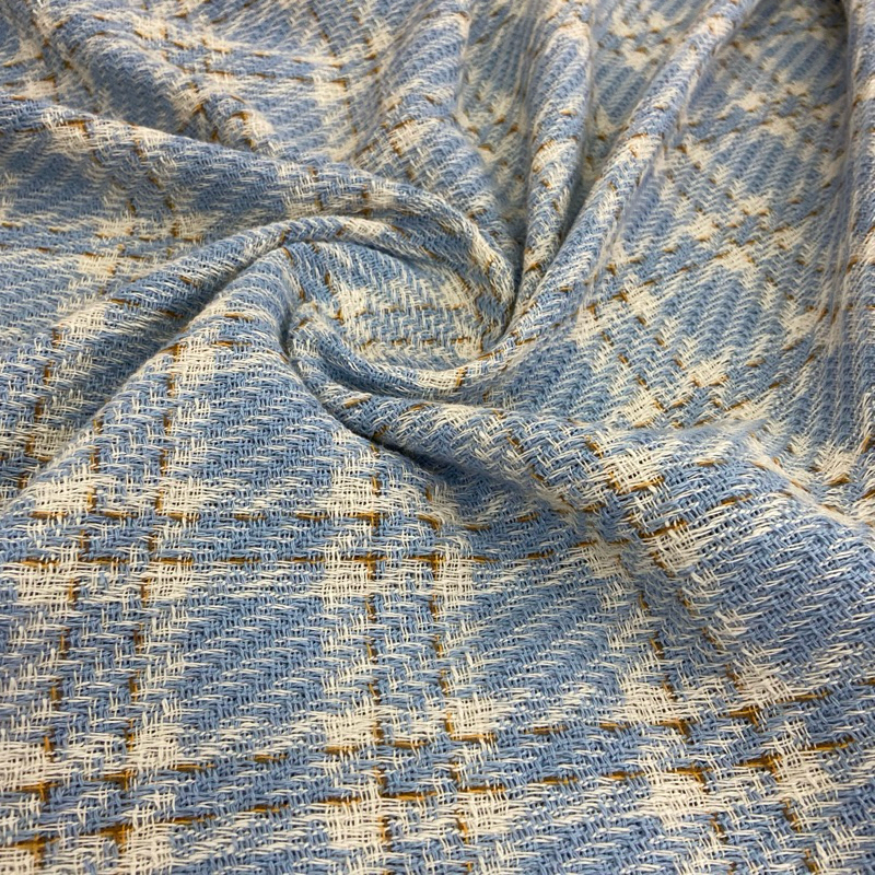Tecido Tweed Xadrez Paris Encorpado 1,50M de Largura x 1M 2M 3M 4M