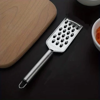 Ralador Cortador Grosso de Inox 6X24.5cm Queijos Frutas Legumes Prático Multiuso Utensilio Cozinha em Oferta na Shopee