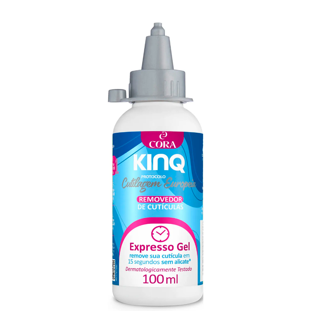 Gel Expresso Removedor De Cutículas 15 Segundos Kinq Cutilagem Europeia ...