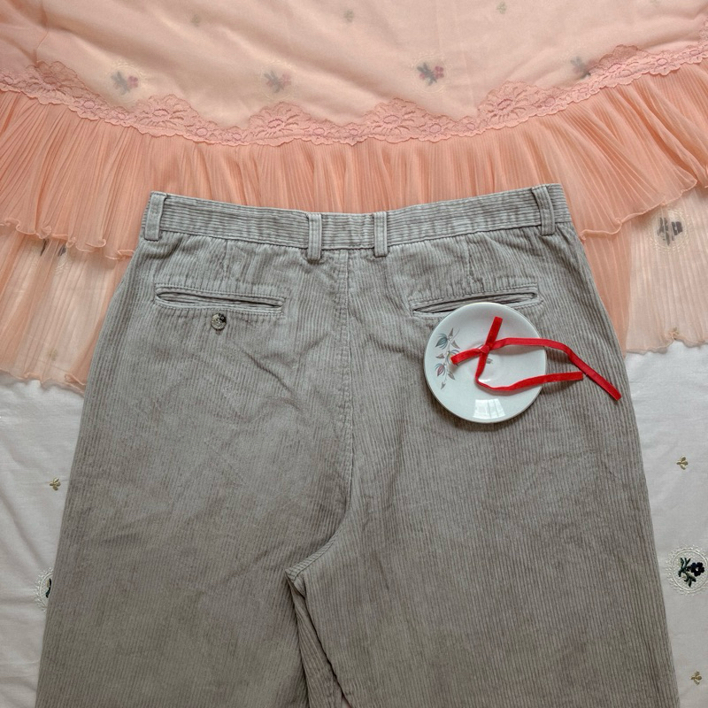 Calça Alfaiataria Veludo Cotelê
