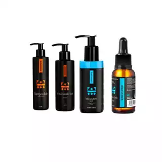 kit de balm para barba goot +oleo para barba goot wood+shampoo rub+ condicionador rub embaixador