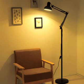 Luminária Pixar Abajur de Chão Articulada Vintage 1,90 Metros