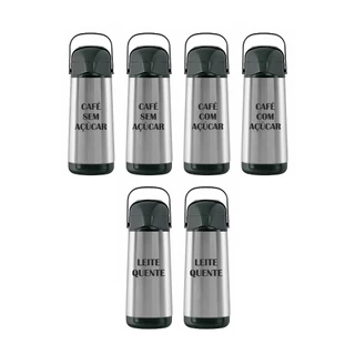 Kit Adesivos Café Sem Açúcar E Outros
