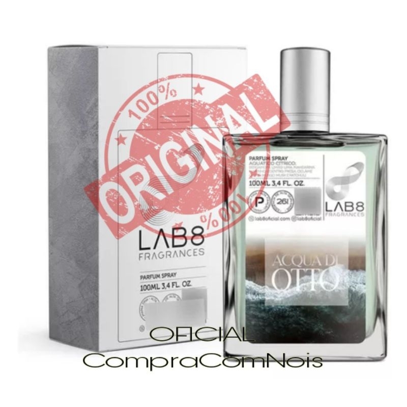 Perfume LAB 8 - Acqua di Otto 100 ml MASCULINO