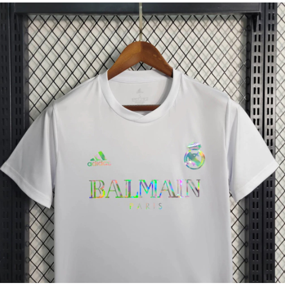 Camisa de Futebol Dry Fit Branca REAL MADRID Espanha Vini Jr/Belligham/Rodrygo Envio Imediato !