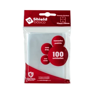 Central Shield Básico 100 un Sleeves Card Game Cartas Pokemon Magic