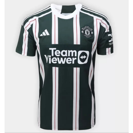 Camisa de Futebol Lançamento 24/25 Manchester United Verde Escuro Promoção !!