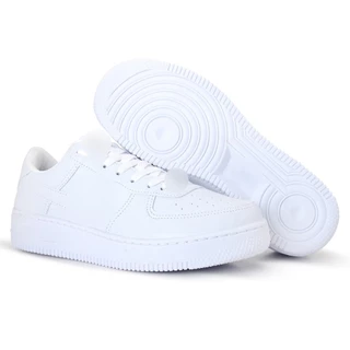 Tênis Unissex Casual Modinha Confortável Blogueira Envio Imediato Branco Preto