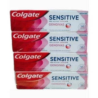 Kit com 4, 6 e 8 - Novo Creme Dental Colgate Sensitive Pro-Alívio Imediato 30g