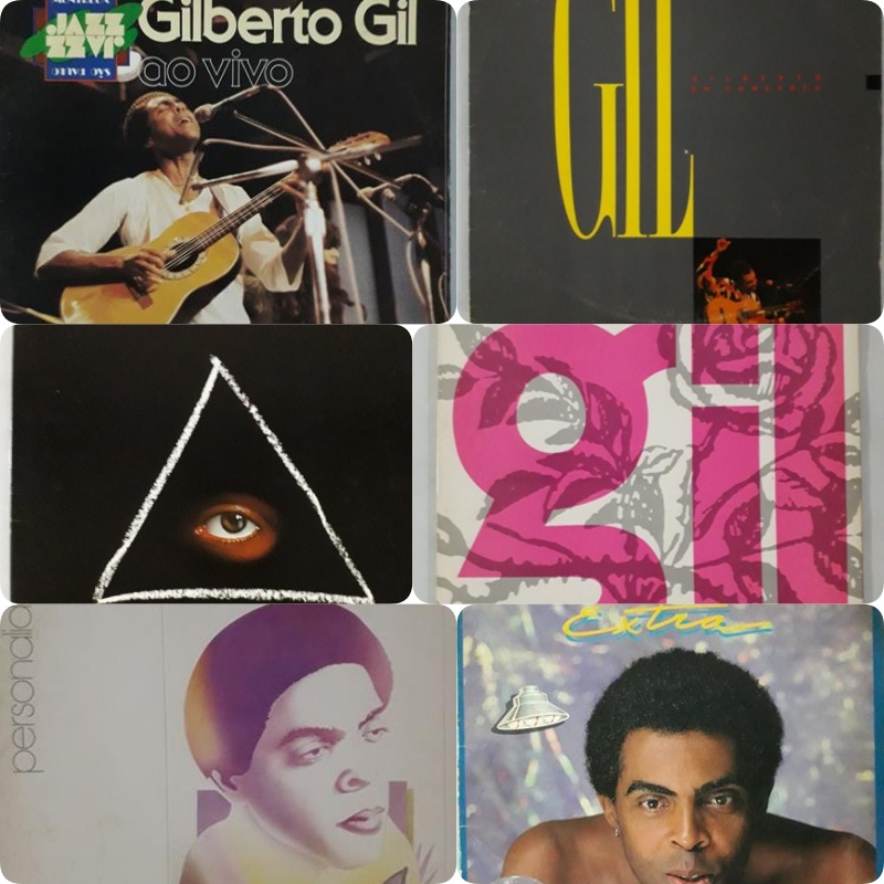LP: GILBERTO GIL - Discografia [Venda Por Unidade ou Lote] | Shopee Brasil
