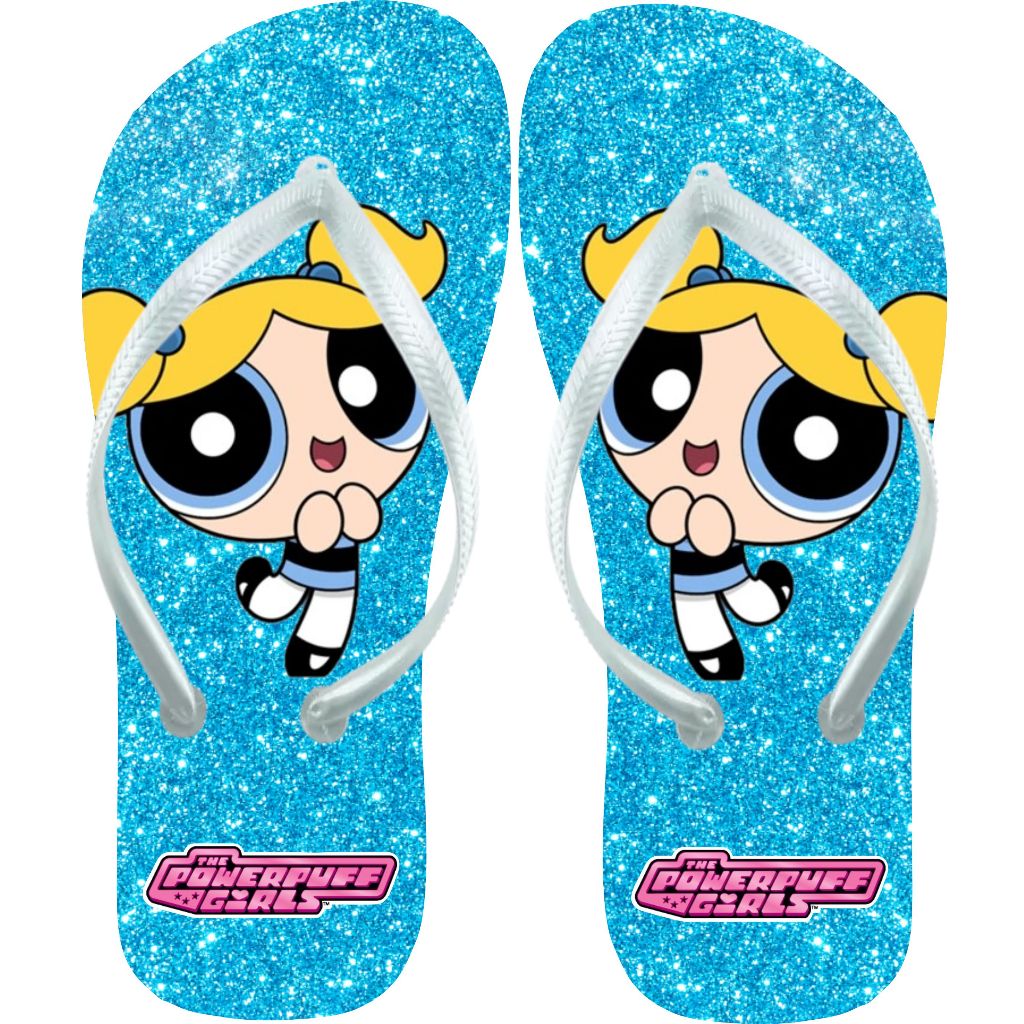 Chinelo As Meninas Super Poderosas Infantil Presente Promoção