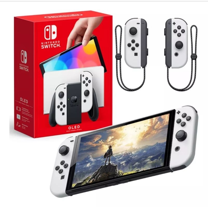 Console Nintendo Switch Oled 64 gb Branco Pronta entrega Nacional