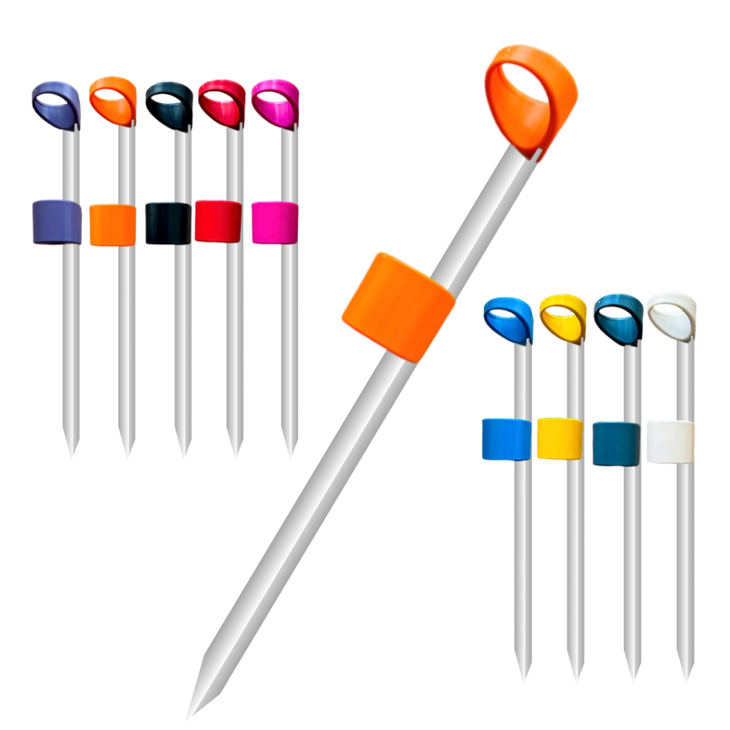 Suporte Chumbada Oficial 120cm / 1,20mts Porta Vara Para Uso na Pesca de Praia, Rios e Pesqueiros Conforto e Segurança