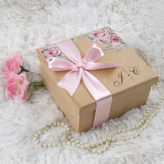 Kit 6 Caixa Mdf Personalizada Padrinhos Casamento