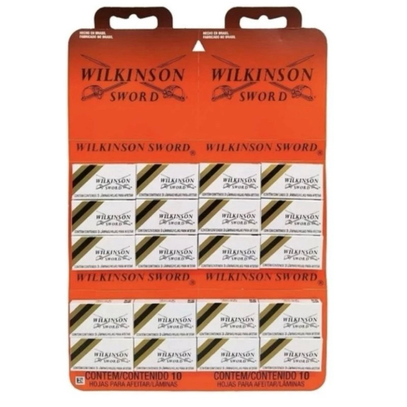 Lamina Wilkson Cartela com 60 unidades | Shopee Brasil
