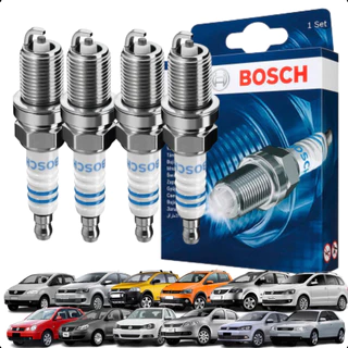 Jogo De Velas Bosch Fox Gol G4 G5 G6 Voyage 1.0 1.6 8v Flex Sp30 em Oferta na Shopee