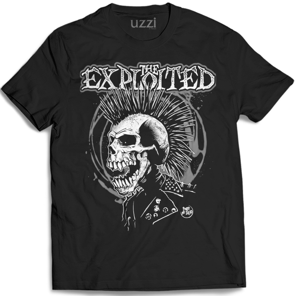Camiseta de Banda The Exploited Let's Start A War Banda Punk Hardcore