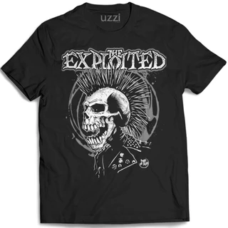 Camiseta de Banda The Exploited Let's Start A War Banda Punk Hardcore