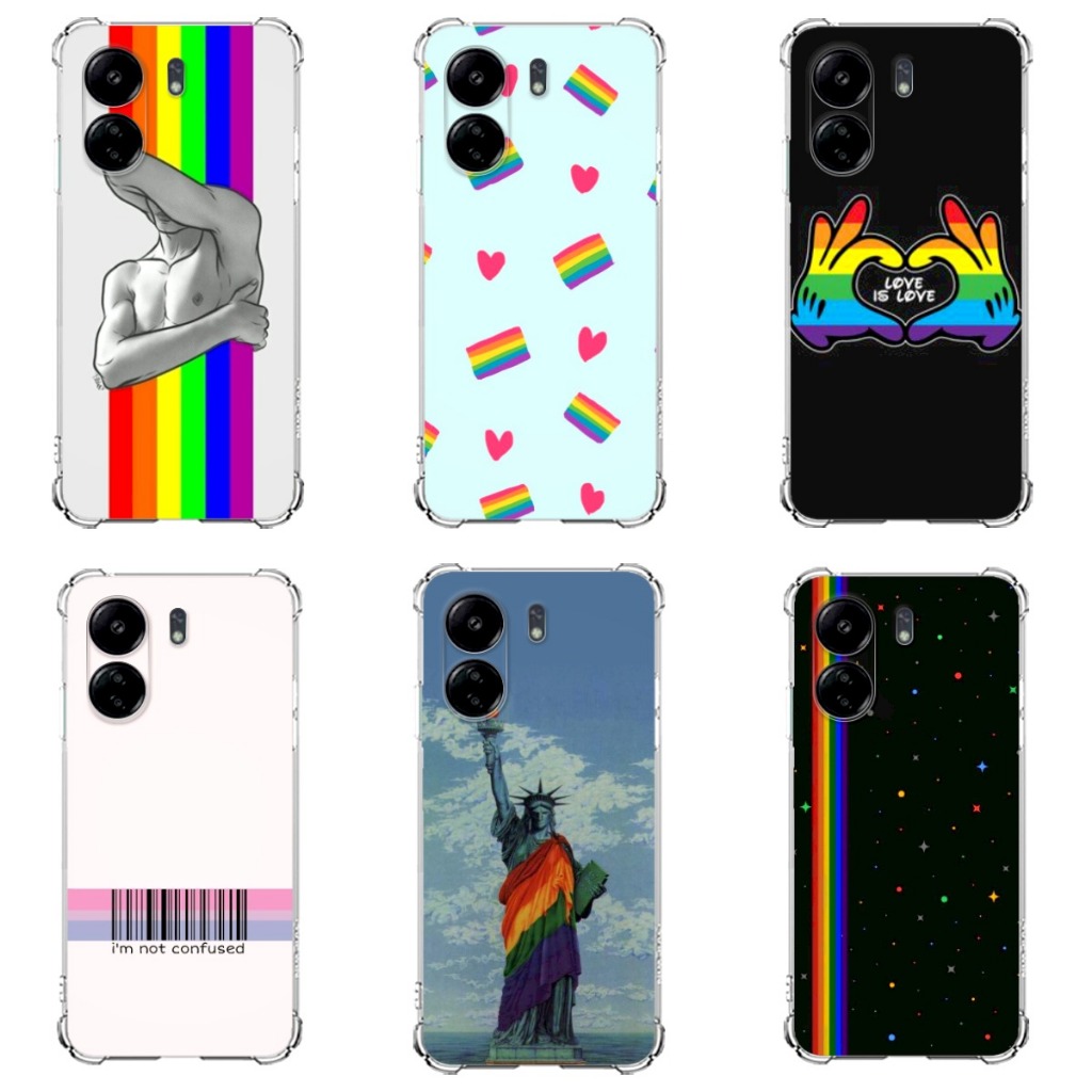 Capa Capinha HEX Compatível com Xiaomi Redmi 13c 4g Capa Tpu