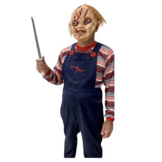 Fantasia Chucky Boneco Assassino Masculino Adulto - Halloween (Não acompanha mascara)