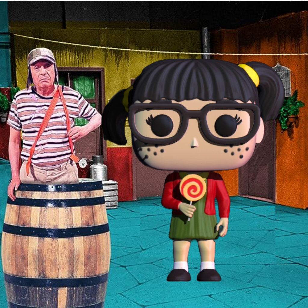 Funko Chiquinha Turma do Chaves - Funko Pop Artesanal | Shopee Brasil