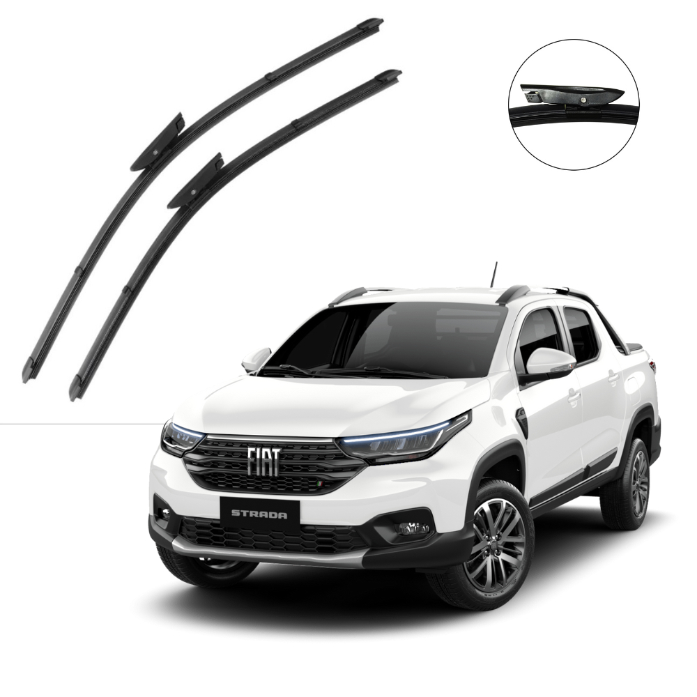 Par Palhetas Fiat Strada 2021 2022 2023 2024 | Shopee Brasil