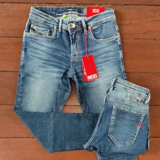 Calca Jeans Masculina Diesel Stretch Slim Fit 302584