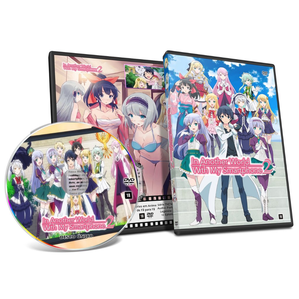 Dvd Isekai Wa Smartphone 2 Dublado In Another World With My | Shopee Brasil