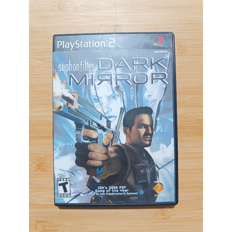 Syphon Filter Dark Mirror original completo de ps2
