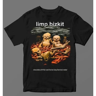 Camiseta Oficina Rock - Banda Limp Bizkit - Chocolate Starfish - Agora com Tamanho XG.