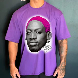 Camisa Camiseta Times Basquete NBA Dennis Rodman Legends Grande