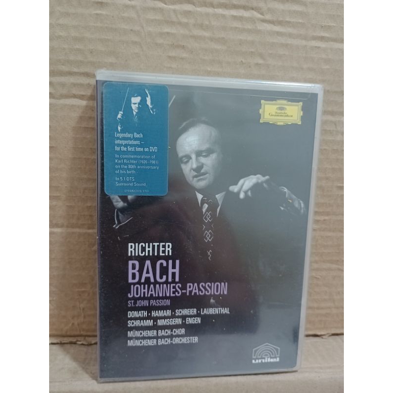 DVD BACH- JOHANNES-PASSION- RICHTER (IMPORTADO/LACRADO)