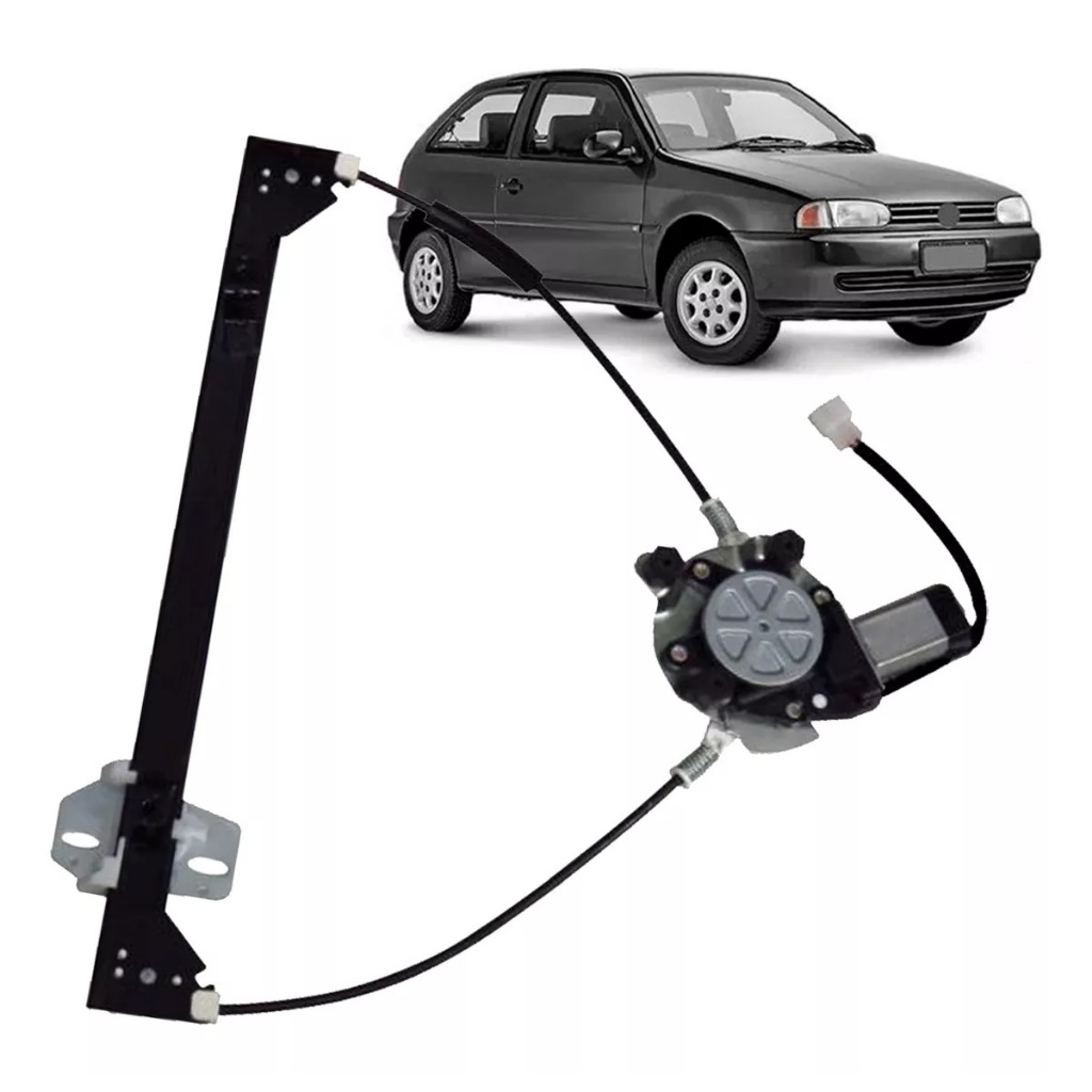 Máquina Vidro Elétrico Com Motor Direito Gol G2 Special 2 Portas ...