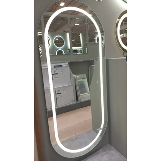 Espelho de led iluminado | Oval | + opções de medida | interruptor touch ajustávels