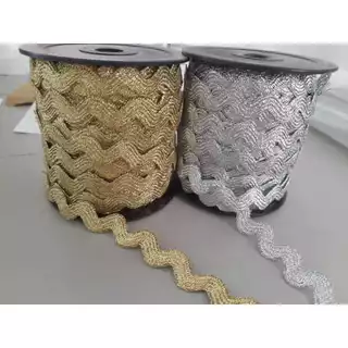 Sianinha lurex 10mm - RL 50m