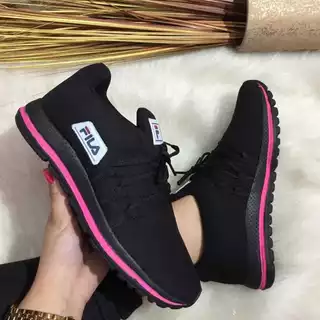 Tênis Feminino F1Racer Esportivo Caminhada Envio Imediato