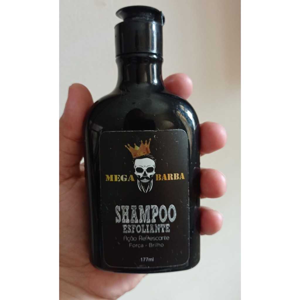 Shampoo Esfoliante Mega Barba 177ml