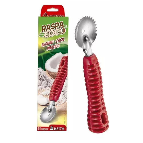 Colher Raspadora Inox Raspa Coco Doces Queijos Multi Manual | Shopee Brasil