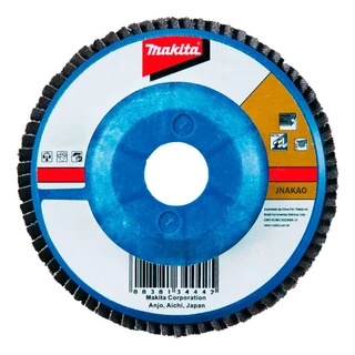 Disco Flap 180x22.23mm Costado de Nylon Grão Z80 D-36441 Makita