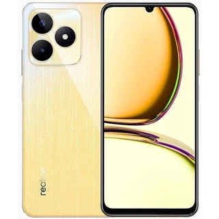 REALME C53 NFC GOLD/BLACK 128GB 4G (COM CAPINHA E PELÍCULA DE CORTESIA)