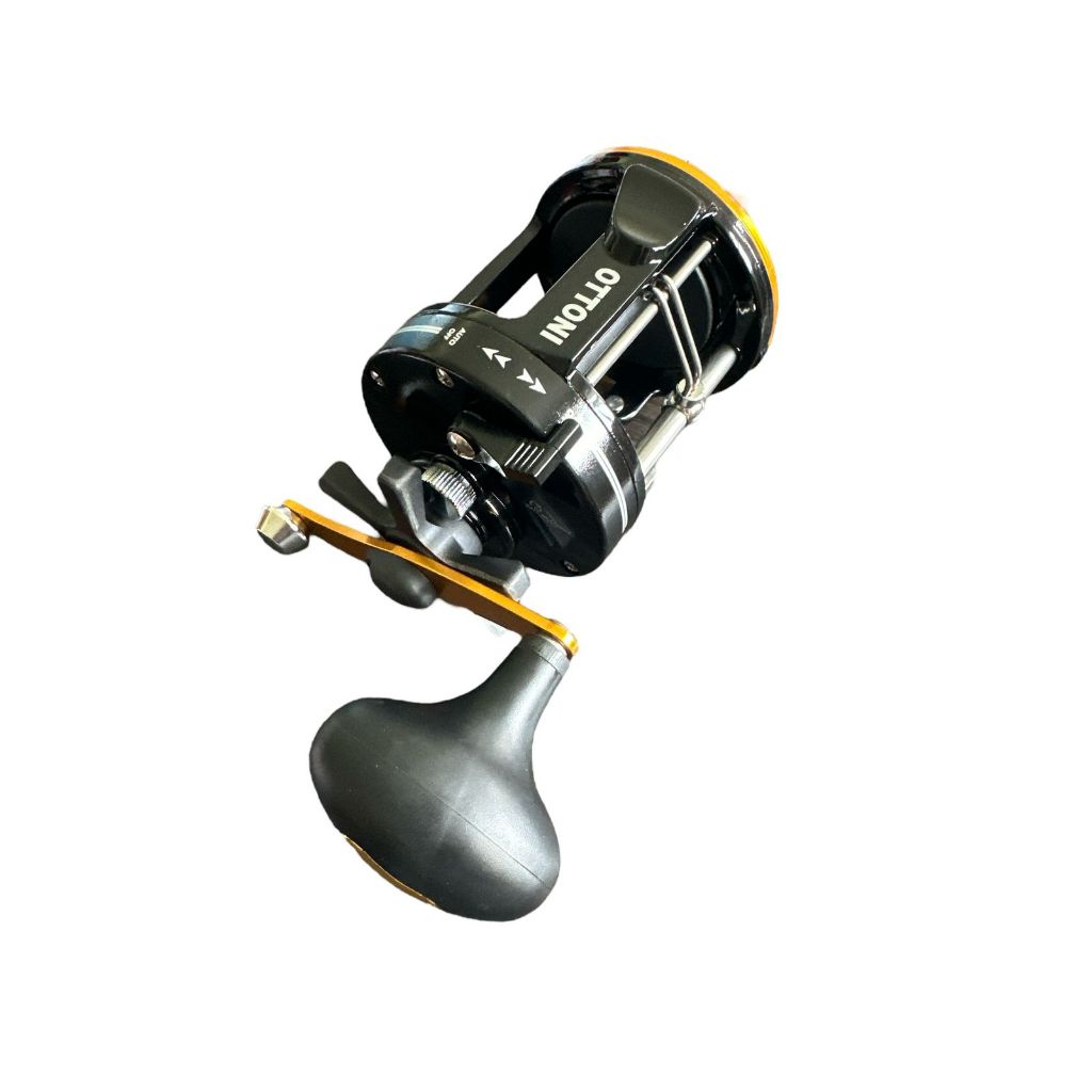 Carretilha Ottoni Perfil Alto Giant Max Reforçada Para Pesca Pesada