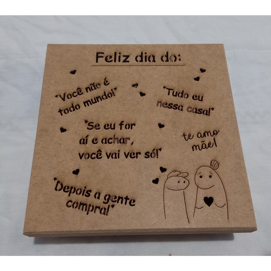 Caixa Mdf Decorativas MEME Tam 15 X 15 X 5 Cm | Shopee Brasil