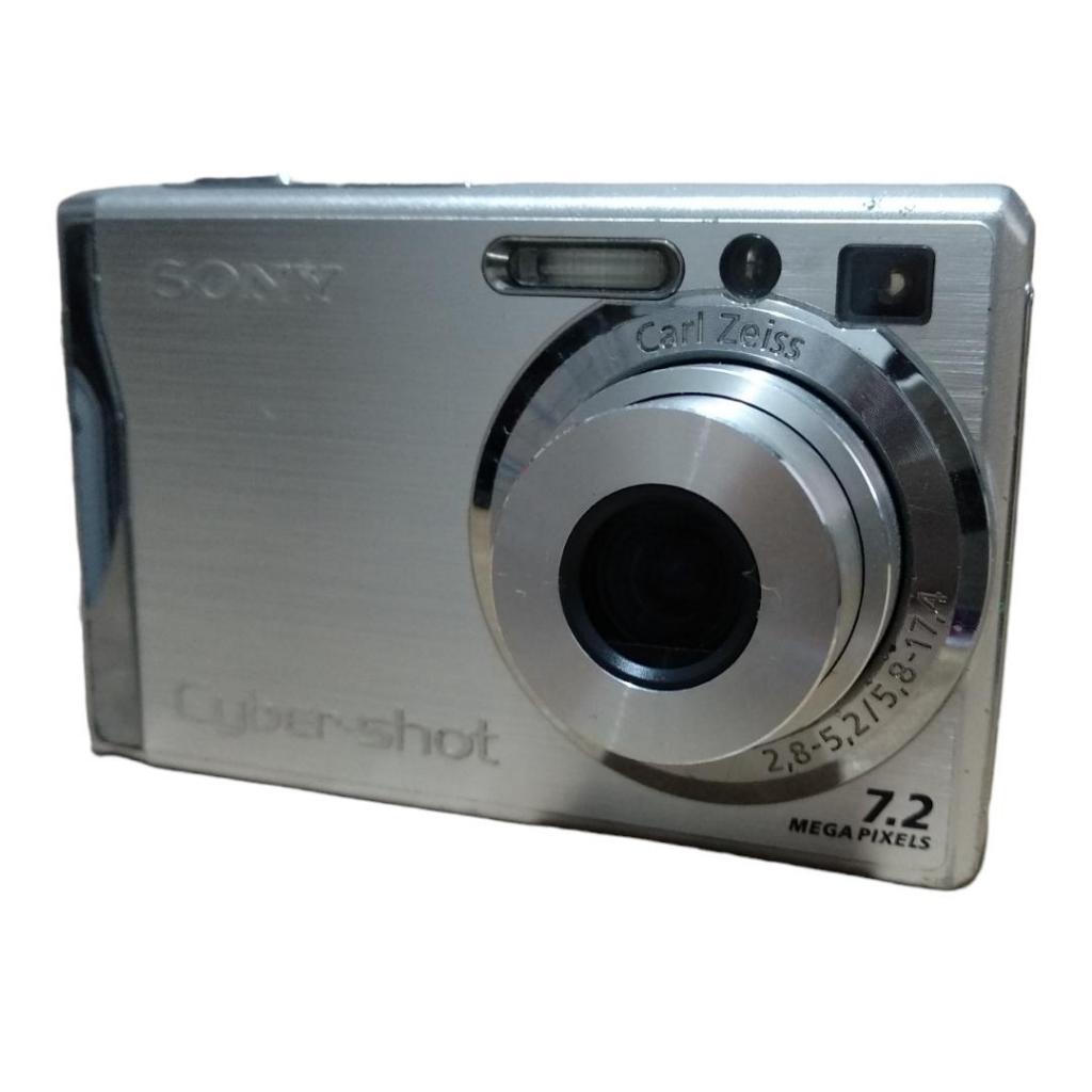 ソニー　SONY Cyber-Shot DSC-W80 シルバー Câmeras digital Sony Cyber-shot DSC-W80 7.2MP 3x - Silver Funciona