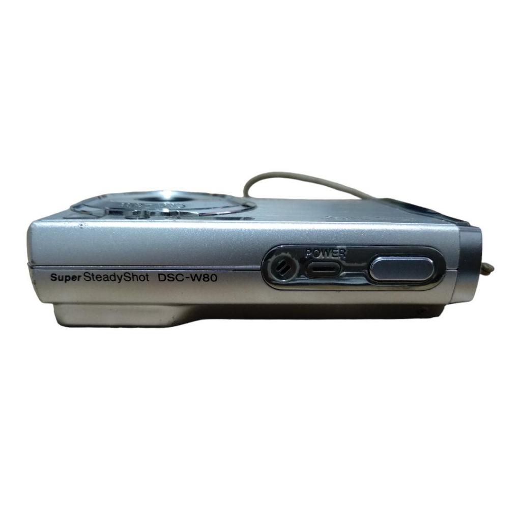 Câmeras digital Sony Cyber-shot DSC-W80 7.2MP 3x - Silver Funciona